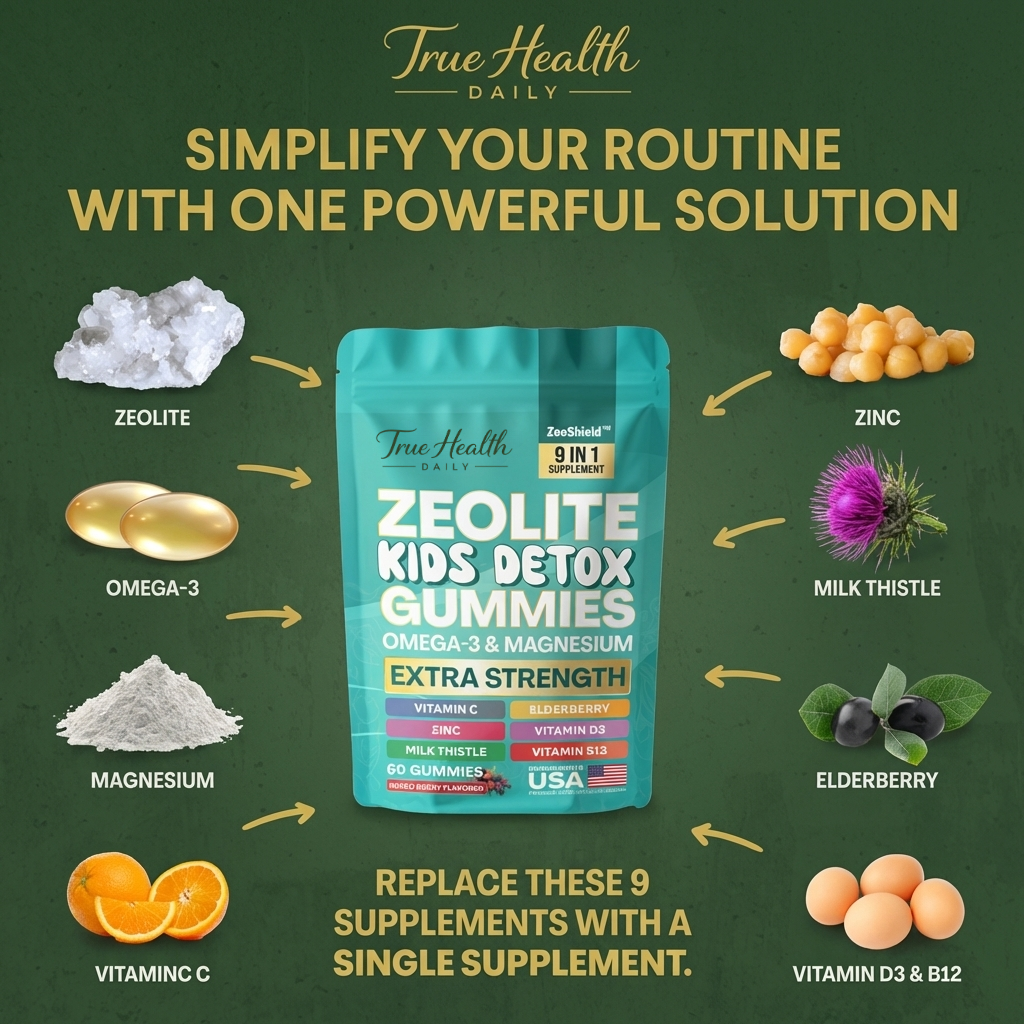 True Health - Zeolite Kids Detox Gummies