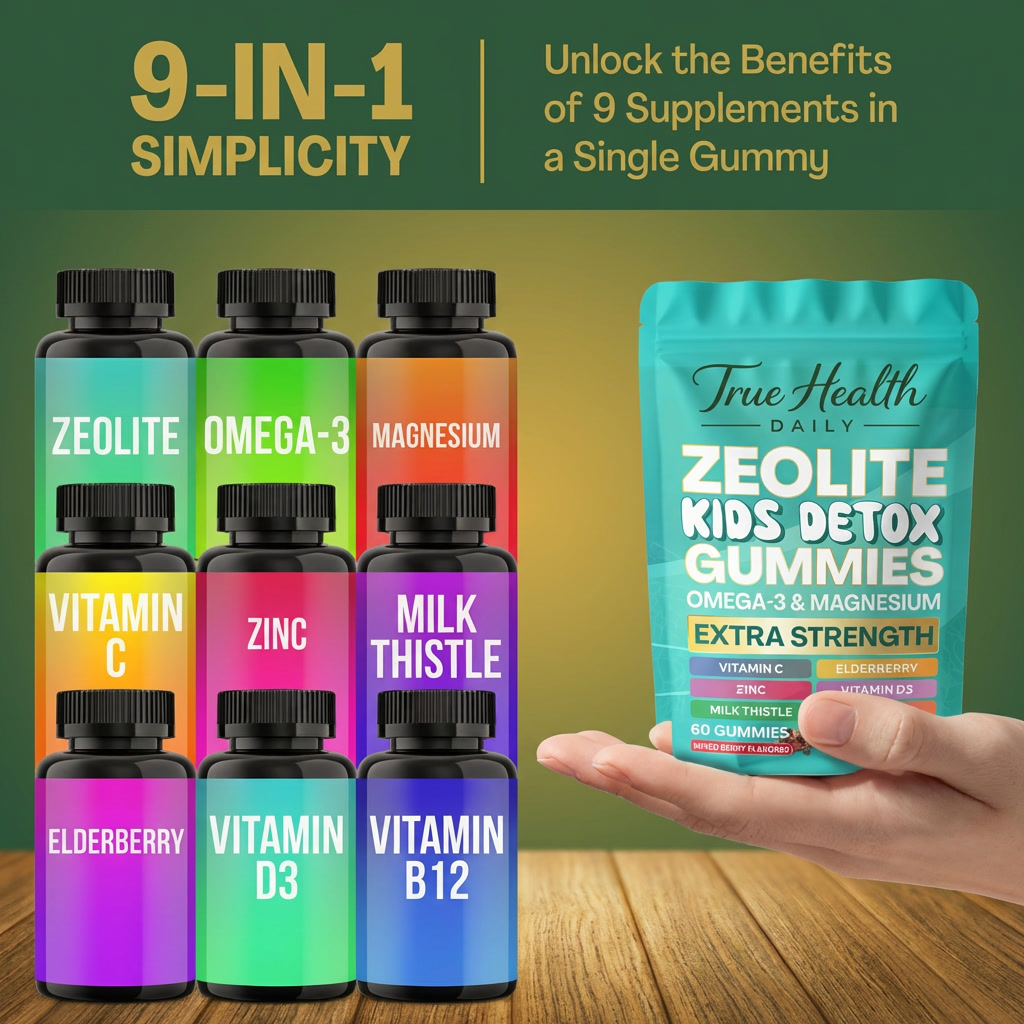 True Health - Zeolite Kids Detox Gummies